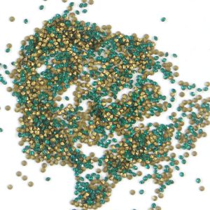 1100 PP4 E: Strass Swarovski PP4 (1,15mm: ¡MICROSCÓPICOS!) fondo cónico ESMERALDA