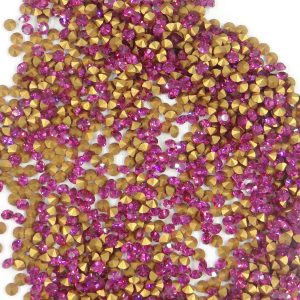 1100 PP27 F: 100/360/720/1440 Swarovski strass PP27 (3.45mm) conical back FUCHSIA