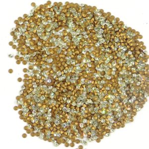 1100 PP20 J: 100/360/720/1440 Strass Swarovski PP20 (2,65mm) fondo cónico JONQUIL