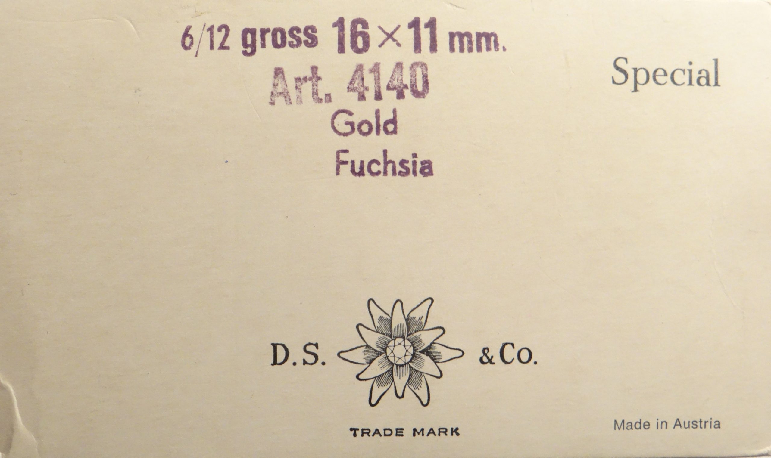 4140 16X11 F - 4/12/24 Swarovski crystal oval stone with conical back 16X11MM FUCHSIA - Image 2