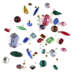 Nº1 *** COCKTAIL CHROMATISMES: 36 piedras Swarovski variadas